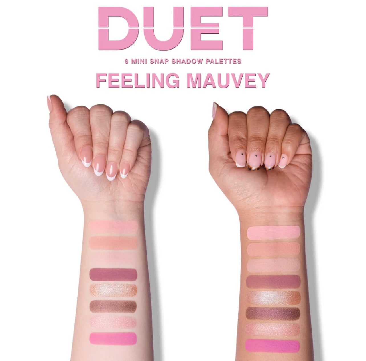 DUET - MAUVEY MINI SNAP PALETTES