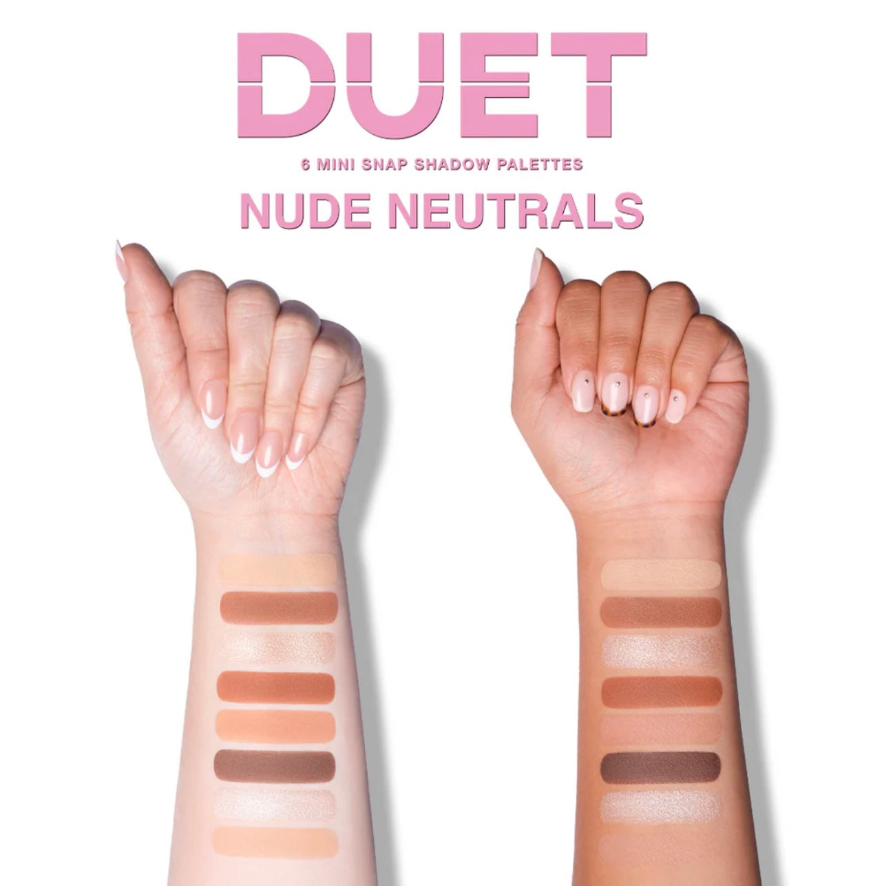 DUET - NUDE MINI SNAP PALETTES